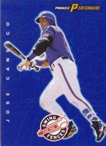 1998 Pinnacle Performers Swing for the Fences     