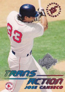 1995 Stadium Club #630 Trans Action World Series Bottom Right Green-Blue-Red          