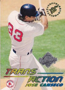 1995 Stadium Club #630 Trans Action World Series Bottom Right Red-Yellow-Blue        