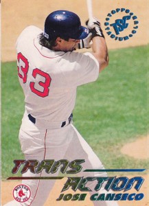 1995 Stadium Club #630 Trans Action Red-Yellow-Blue        