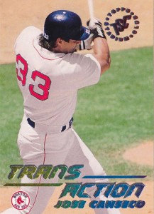 1995 Stadium Club #630 Trans Action Yellow-Blue        