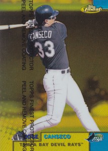 1999 Finest #231 Gold Refractor No SN  No Die Cut Proof         