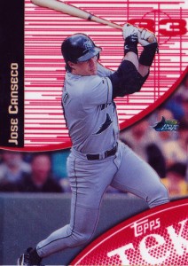 2000 Topps Tek Pattern 17 Color Red        