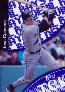 2000 Topps Tek Pattern 16 Color Purple            