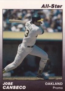 1991 Star All-Star Promo Glossy Green Back /100 