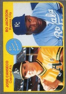 1985 Fleer Style with Griffey on back Unlicensed Broder Type                                                                    