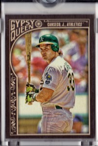 2015 Gypsy Queen #8 Topps Vault Blank Back 1/1     