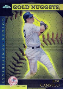 2001 Topps #GA20 Chrome Golden Anniversary #GA20 Refractor                  