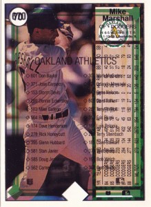 1989 Upper Deck #670 Team Checklist Double Print Test   