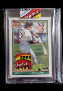 1991 Topps #700 Bubblegum Wax Relic Custom        