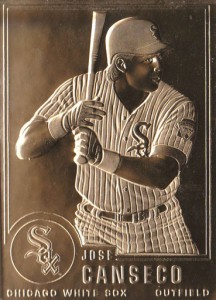 2002 Danbury Mint Gold #132 (on the White Sox)     