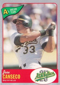 1992 Oakland Athletics Co. 25 Dream Team  