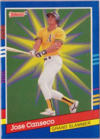 1991 Donruss Grand Slammers Border Variation                 