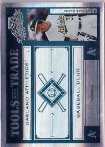 2004 Absolute Memorabilia Tools of the Trade Spectrum Green /50     