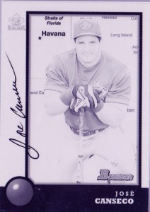 1998 Bowman International Topps Vault Mask Proof  1/1   