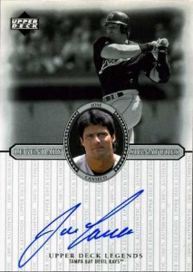 2000 Upper Deck Legends Legendary Signatures Autograph            