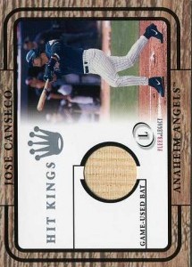 2001 Fleer Legacy Hit Kings Bat      