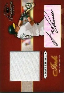 2003 Donruss Timeless Treasures Material Ink Jersey Autograph /50            