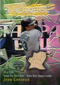 2003 Topps Chrome Record Breakers Bat       