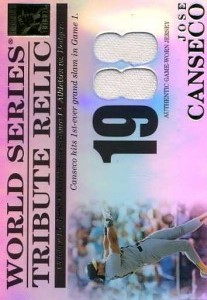 2003 Topps Tribute World Series Jersey /425        