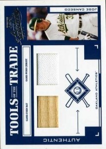 2004 Absolute Memorabilia Tools of the Trade Dual Bat/Jersey /250        