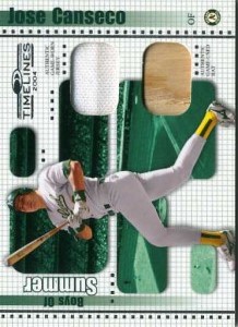 2004 Donruss Timelines Boys of Summer Dual Jersey/Bat /100        