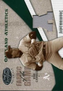 2004 Leaf Certified Materials Fabric of the Game AL/NL Away Jersey /100     