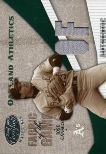 2004 Leaf Certified Materials Fabric of the Game Position Away Jersey /50    