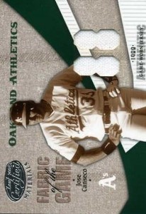 2004 Leaf Certified Materials Fabric of the Game Year Home Jersey /88   