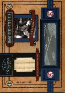 2004 Timeless Treasures Home Run Materials Bat /96         