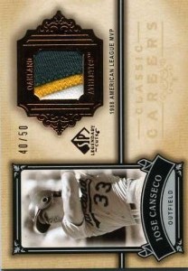 2005 SP Legendary Cuts Classic Careers Patch /50       