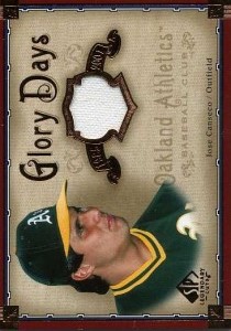 2005 SP Legendary Cuts Glory Days Jersey       