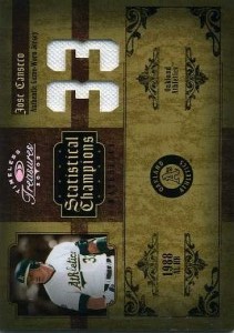 2005 Timeless Treasures Statistical Champions Number /33            