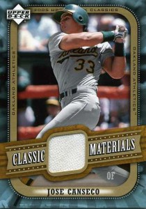 2005 Upper Deck Classics Materials Jersey          