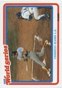 1989 Fleer World Series Glossy        