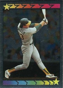 1989 Topps Foil Sticker            