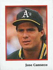 1990 Publication International MLB Player Trivia Sticker Portrait no #      