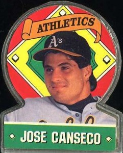 1991 Topps Stand-Ups Clear Test Issue         