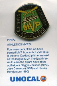 1990 Unocal Pin MVPs      