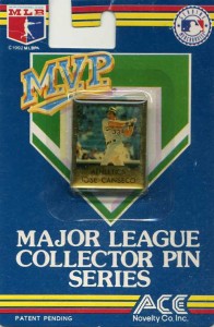 1992 Ace Novelties MVP Major League Collectors Pin              