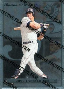 1996 Leaf Preferred Steel Promotional         