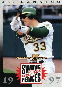 1997 Pinnacle X-Press Swing for the Fences       