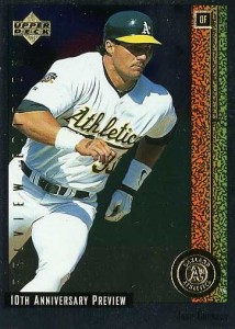 1998 Upper Deck 10th Anniversary Retail Preview         