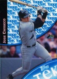 2000 Topps Tek Pattern 20 Color Blue       