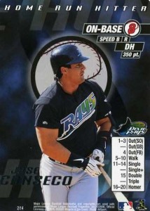 2000 MLB Showdown Home Run Hitters Promo          