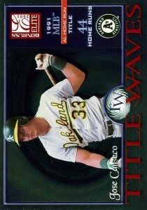 2001 Donruss Elite Title Waves /1991       