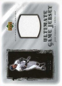 2001 Ultimate Collection Game Jersey Silver /20          