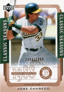 2005 Upper Deck Classics Seasons /1999            