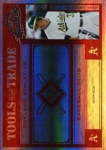 2004 Absolute Memorabilia Tools of the Trade Spectrum Red /100              