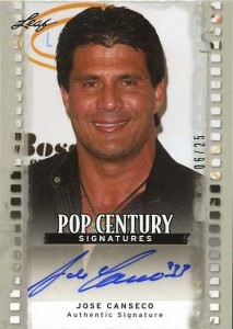 2011 Leaf Pop Century Signatures Silver Autograph /25  